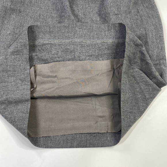 Vintage Pendleton Gray Pure Virgin Wool Pencil Skirt Waist 27" - Picture 7 of 14